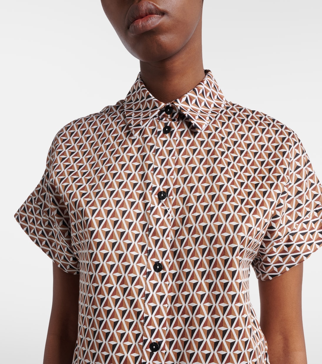 Crea printed cotton shirt | Max Mara