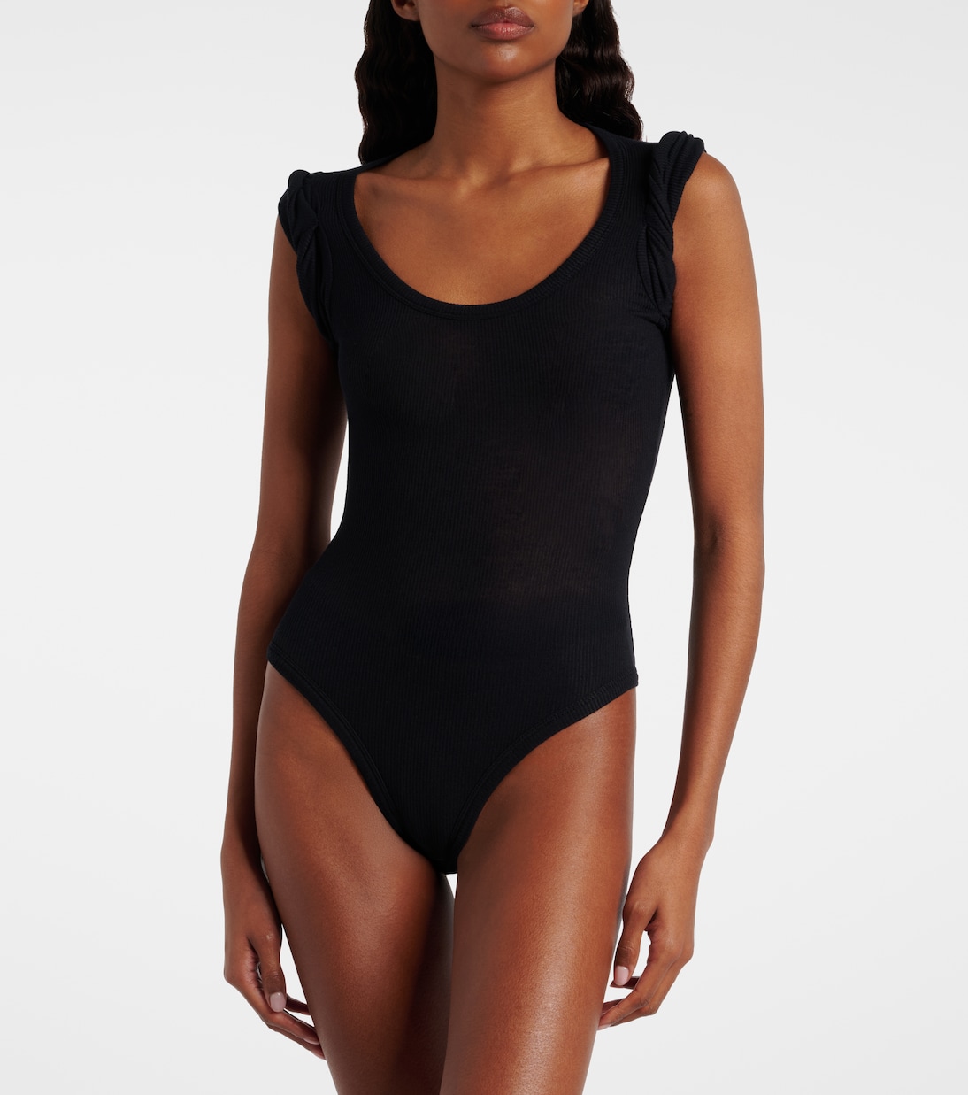 Ribbed-knit bodysuit | Alaïa