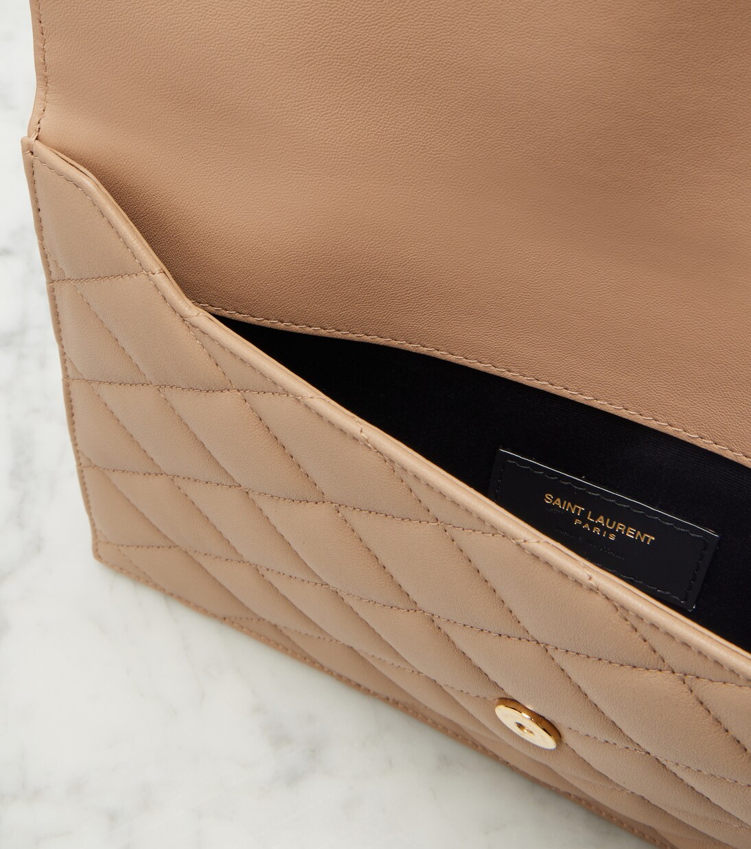 Paris Cassandre leather pouch | Saint Laurent