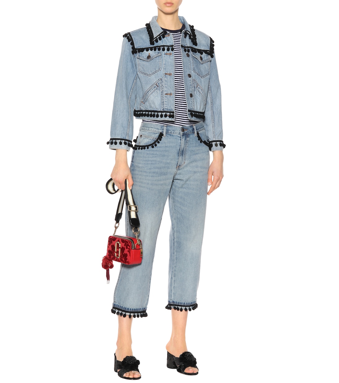 Cropped denim jacket | Marc Jacobs