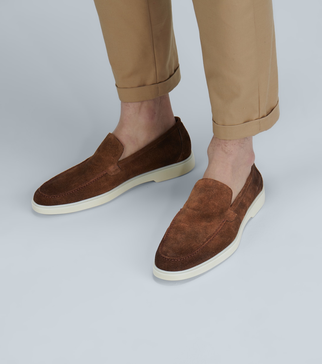 Suede loafers | Santoni