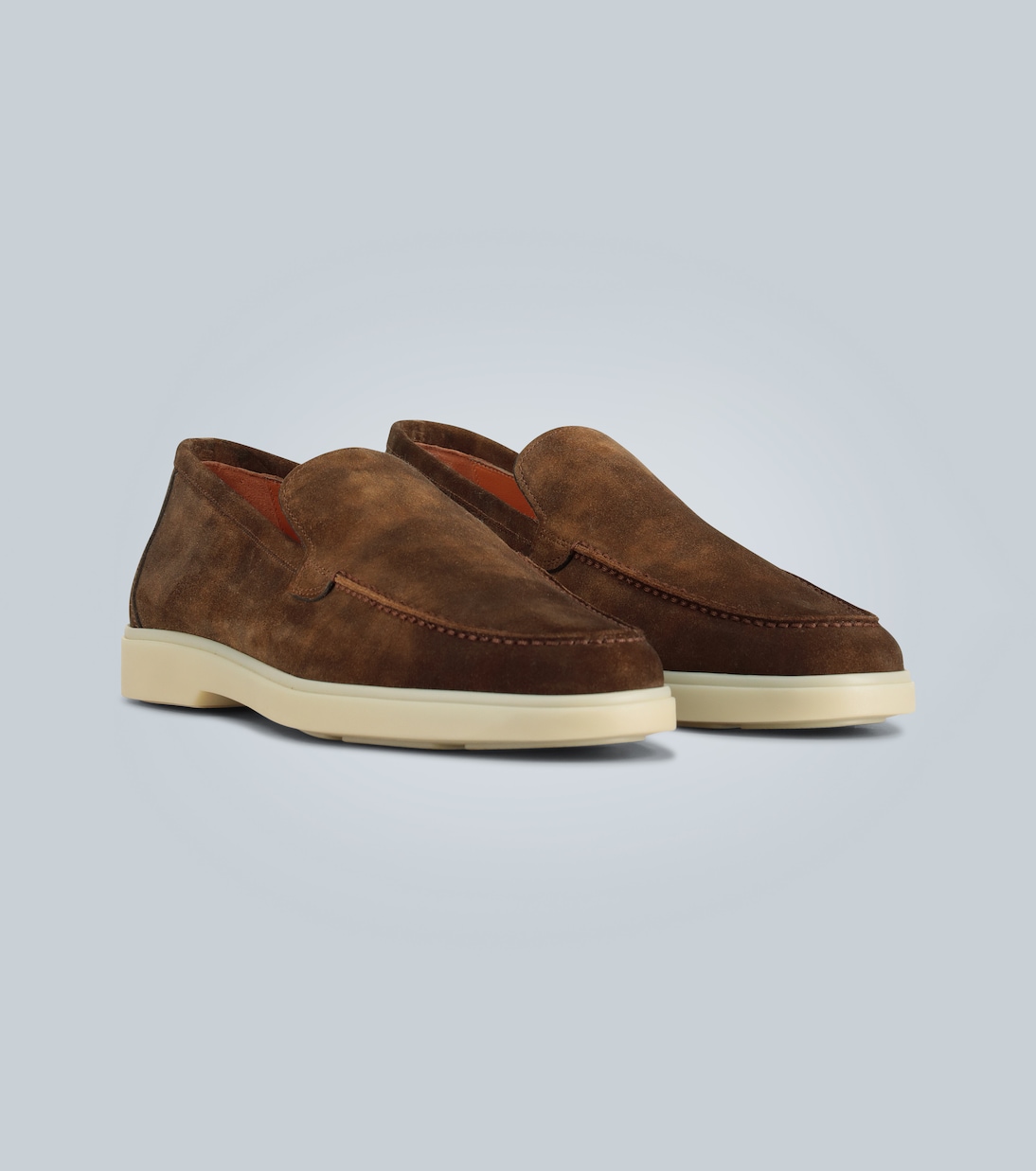 Suede loafers | Santoni