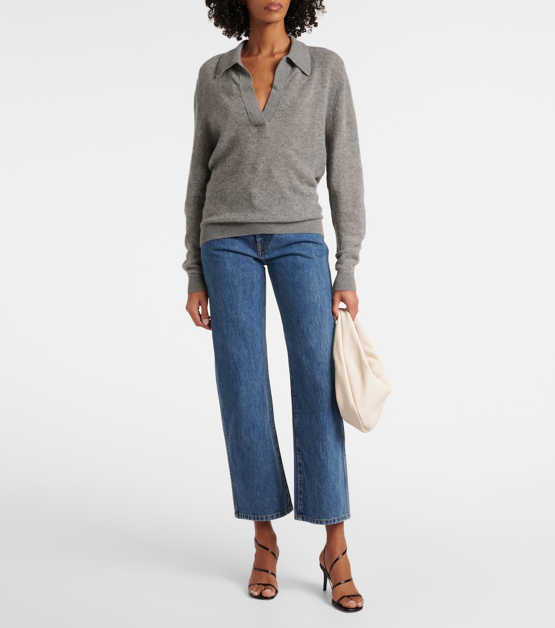Jersey Jo de mezcla de cachemir | Khaite