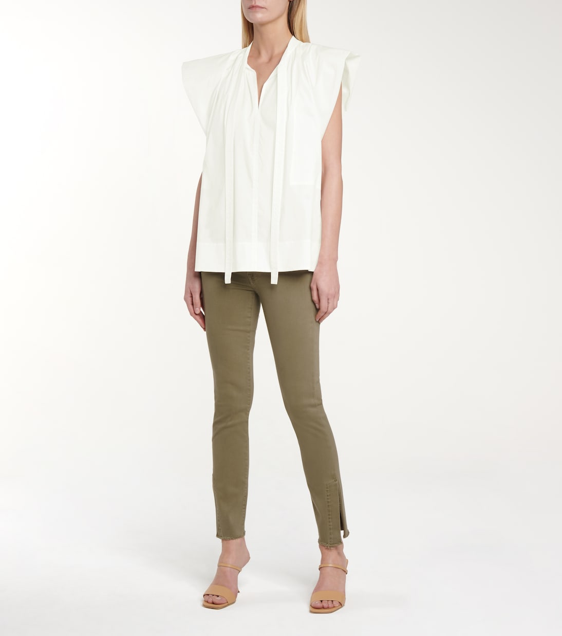 Ronnie Slim Illusion mid-rise skinny jeans | 7 For All Mankind