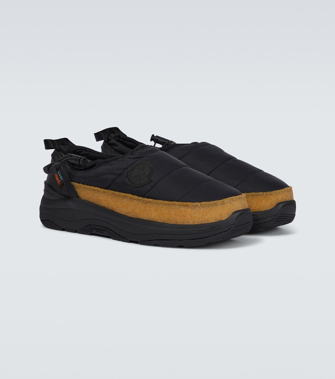4 Moncler Hyke Slip-Ons Pepper aus Leder | Moncler Genius