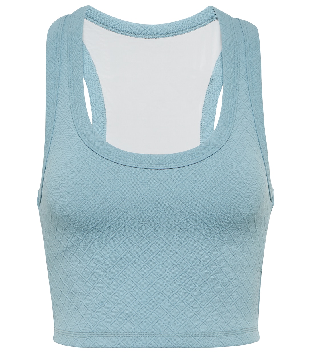Crop top Palma Leandra de jacquard | The Upside