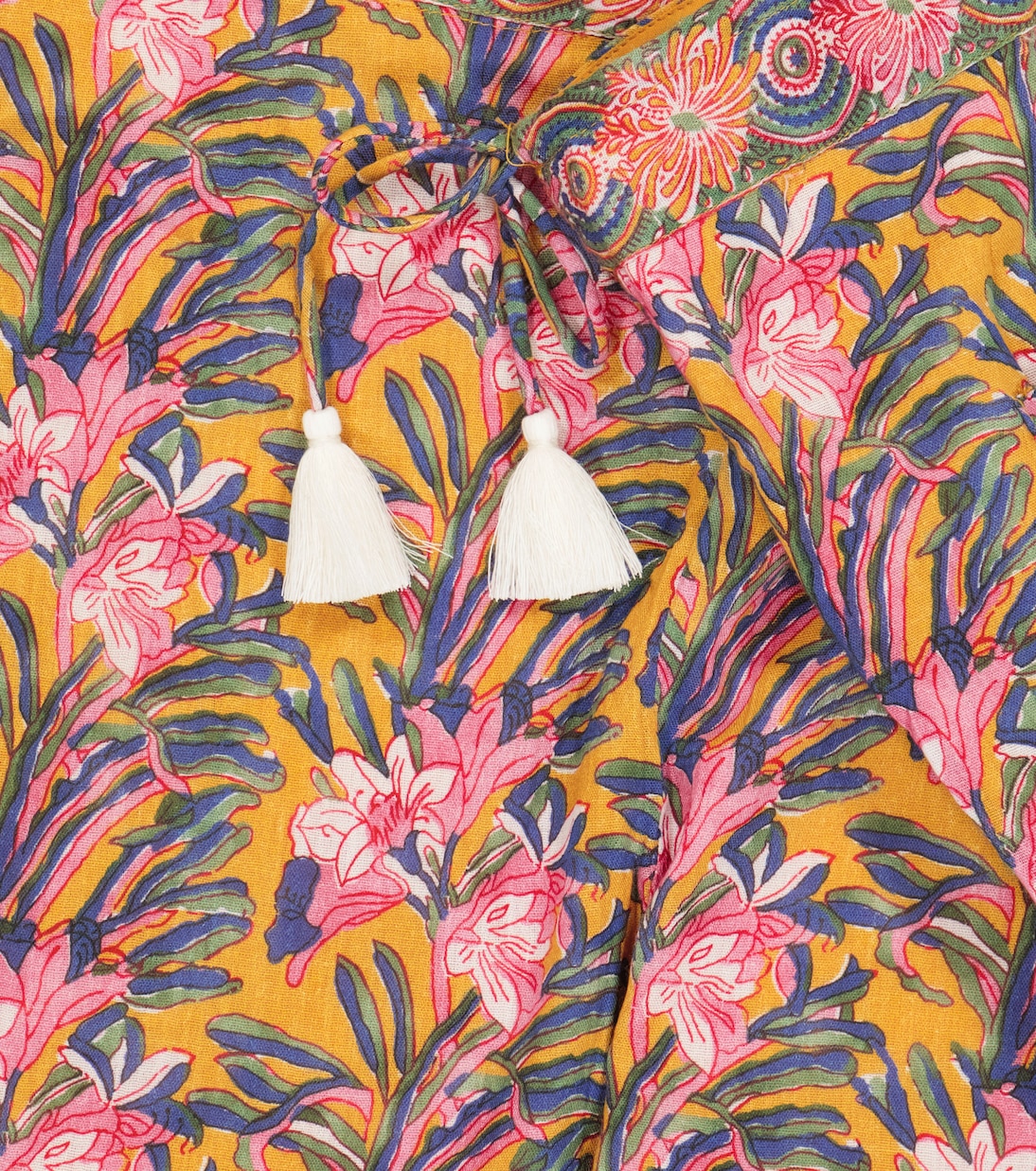 Mono Talia de algodón floral | Louise Misha