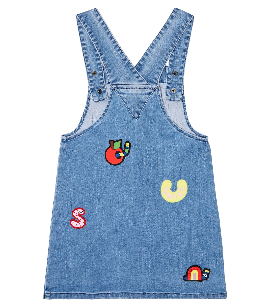 Abito di jeans con decorazioni | Stella McCartney Kids