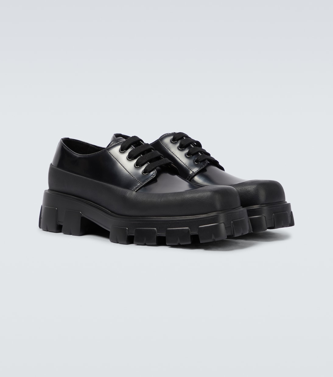 Derbies en cuir | Prada