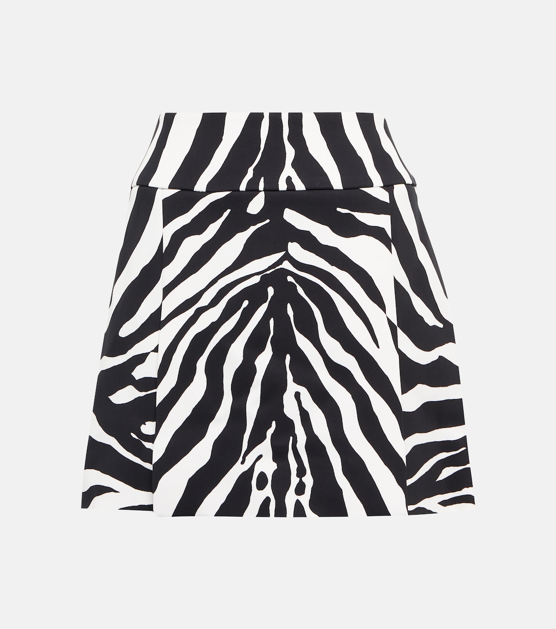 Zebra-print cady miniskirt | Dolce&Gabbana