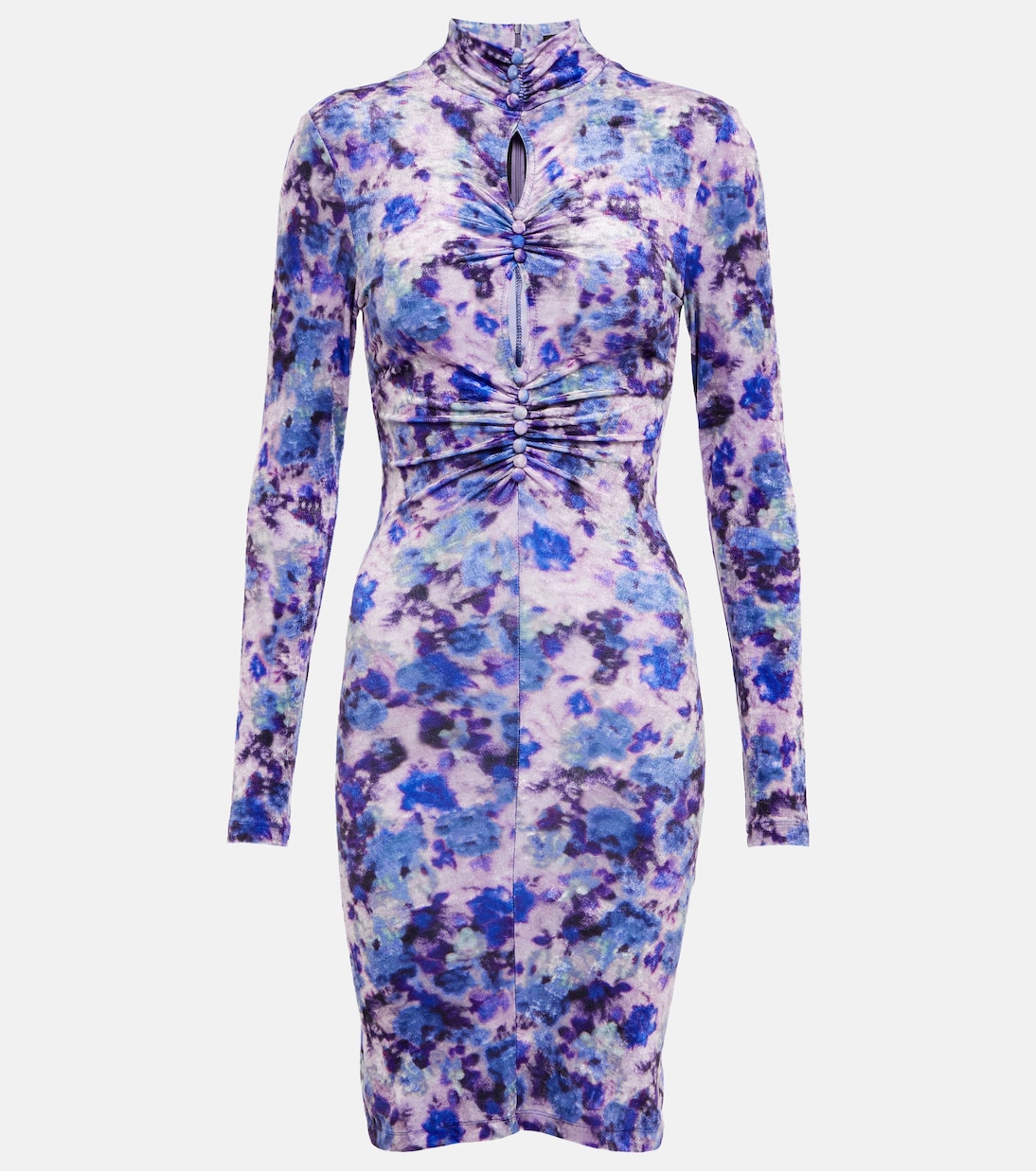 Gram floral velvet minidress | Isabel Marant