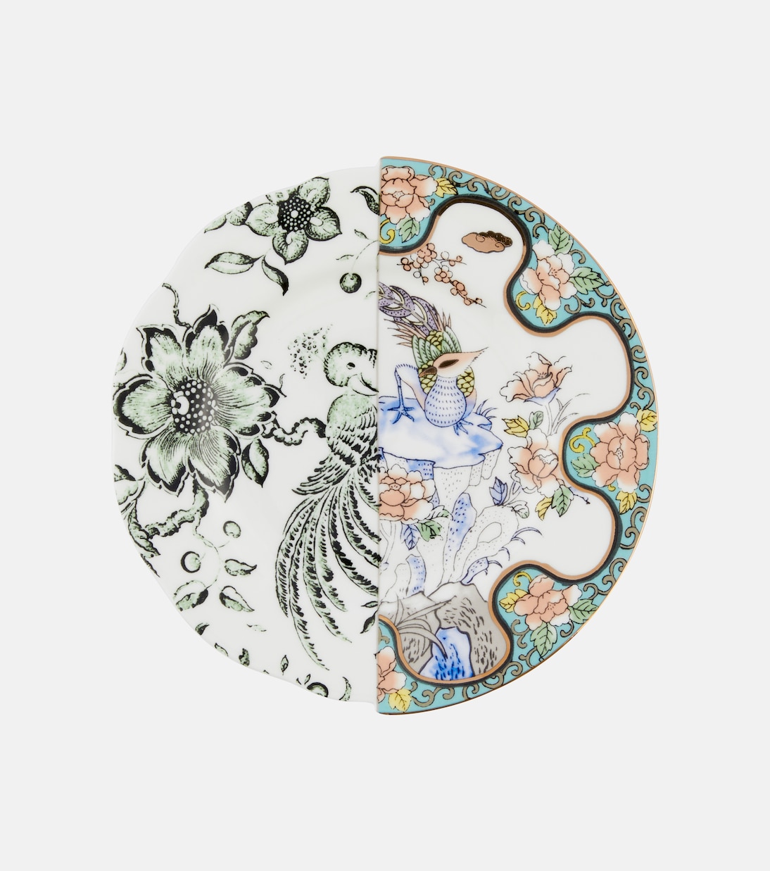 Hybrid Zoe porcelain dessert plate | Seletti