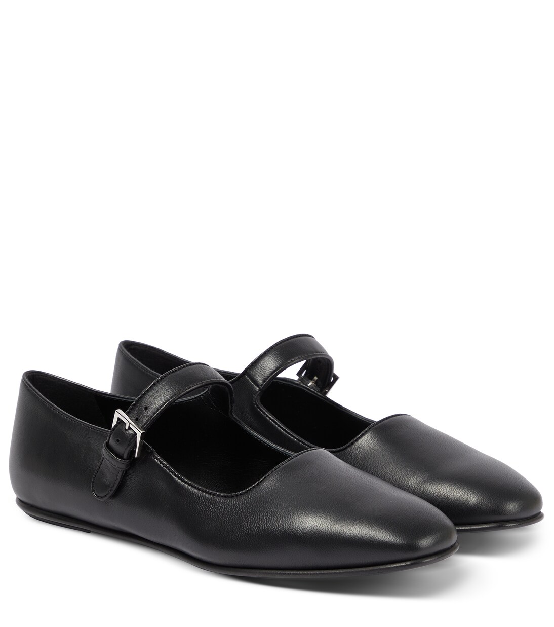 Ballerines Ava Mary Jane en cuir | The Row