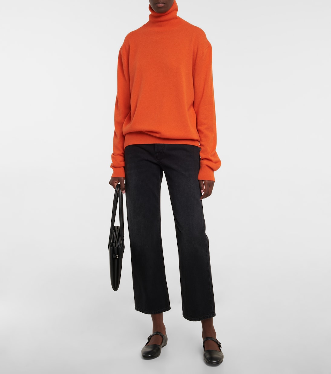 Ballerines Ava Mary Jane en cuir | The Row