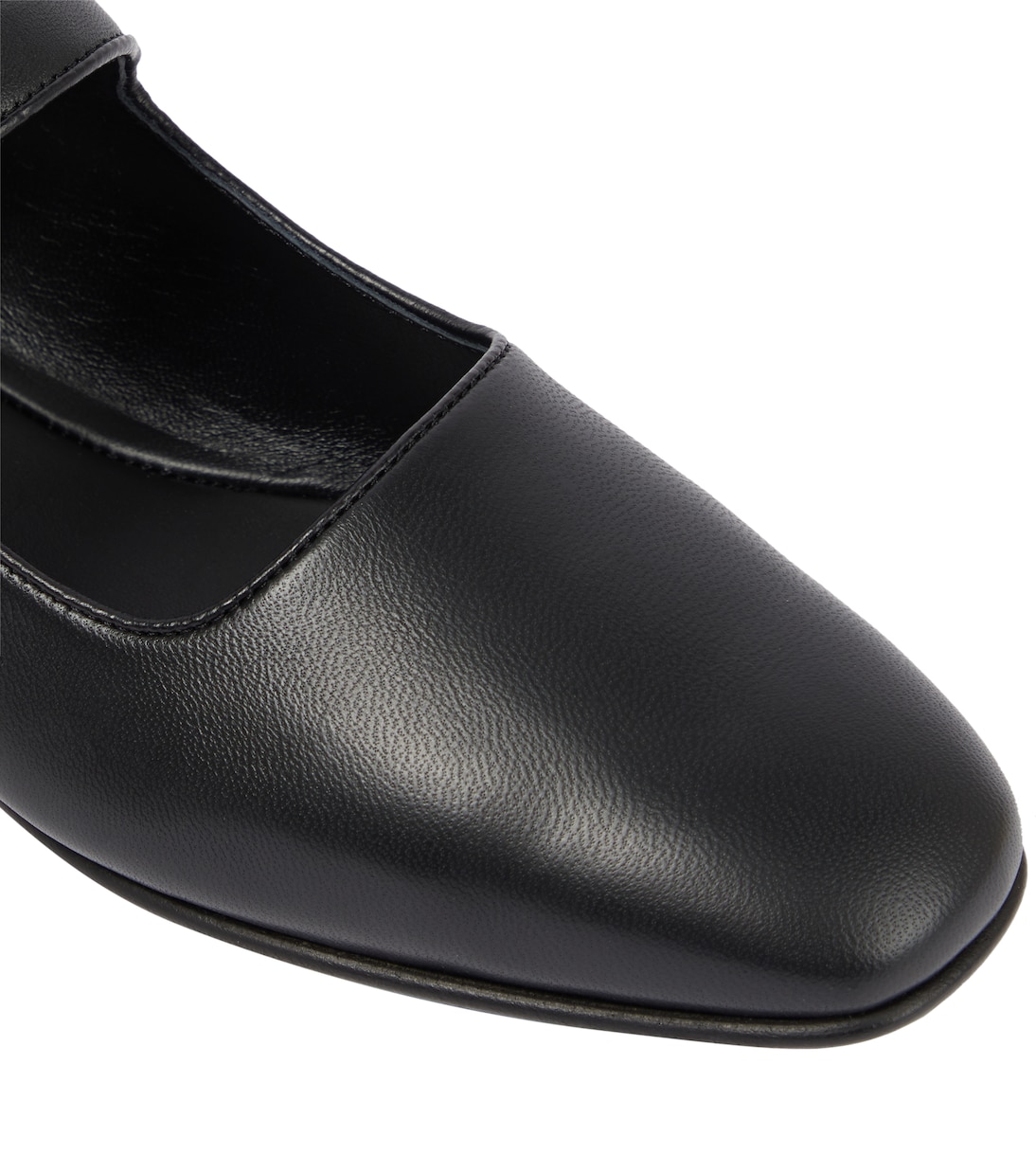 Ballerines Ava Mary Jane en cuir | The Row