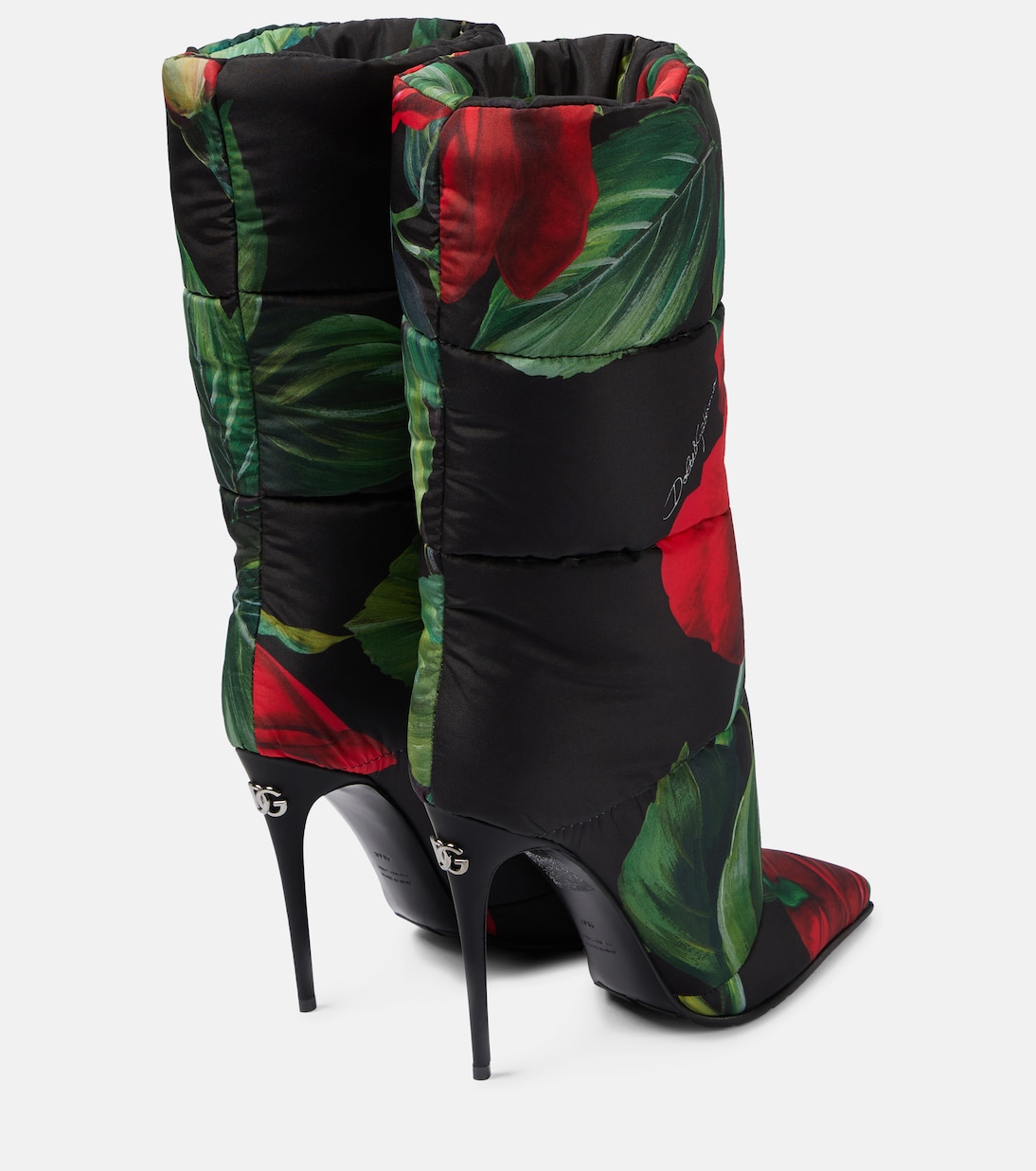 Quilted floral ankle boots | Dolce&Gabbana