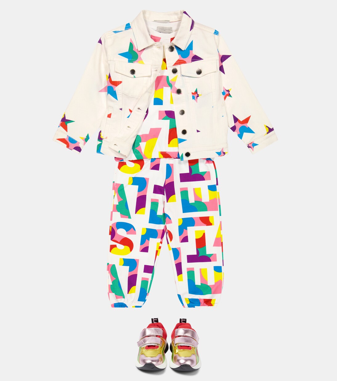 Bedruckte Jeansjacke | Stella McCartney Kids