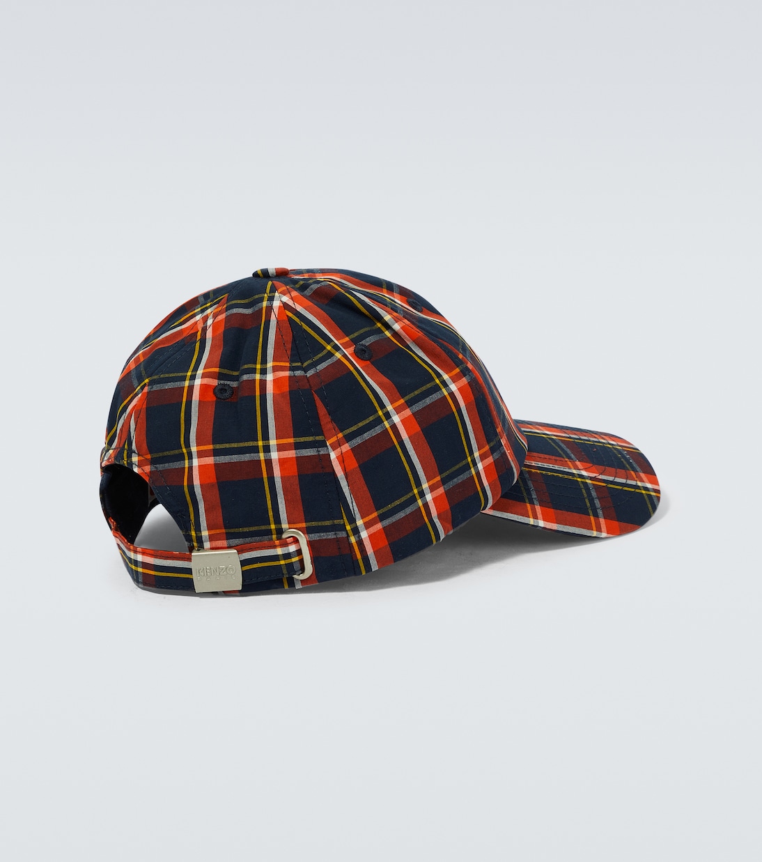 Gorra de algodón a cuadros con logo | Kenzo
