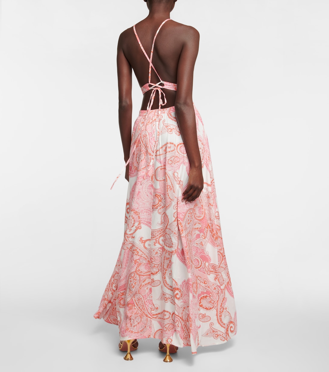Vestido largo Arabella estampado | Melissa Odabash