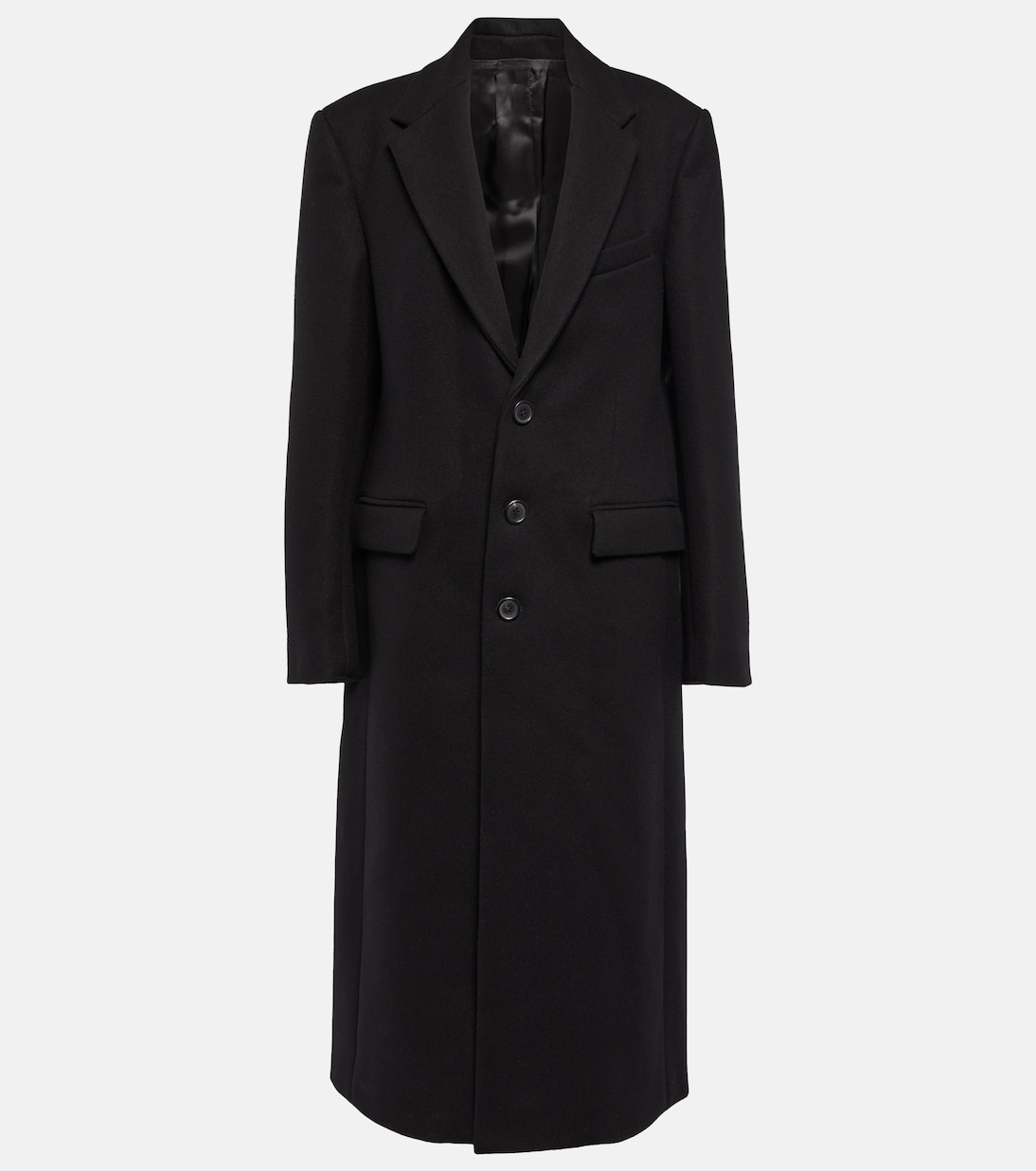 Virgin wool coat | Wardrobe.NYC