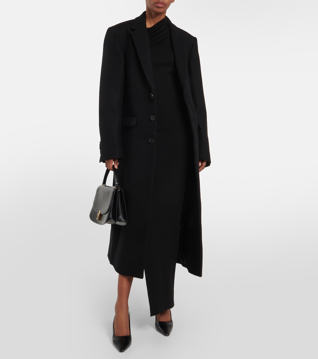 Virgin wool coat | Wardrobe.NYC