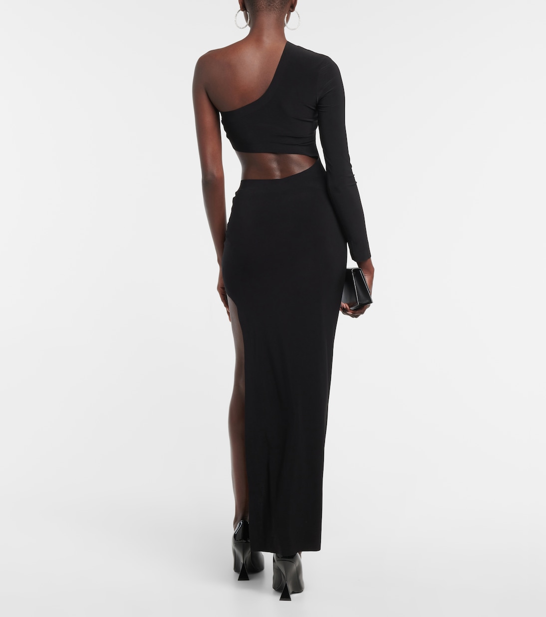 Shane asymmetric gown | Norma Kamali