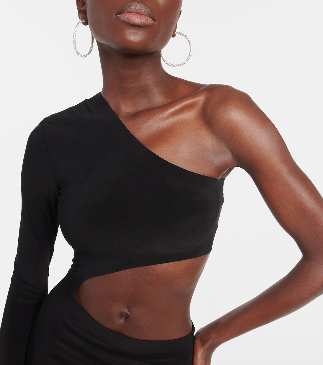 Shane asymmetric gown | Norma Kamali