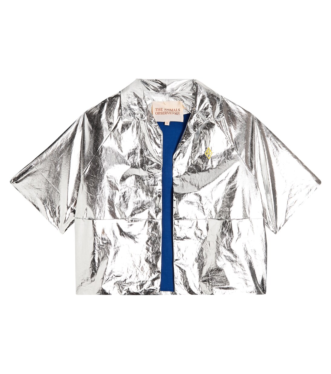 Lion metallic cotton jacket | The Animals Observatory