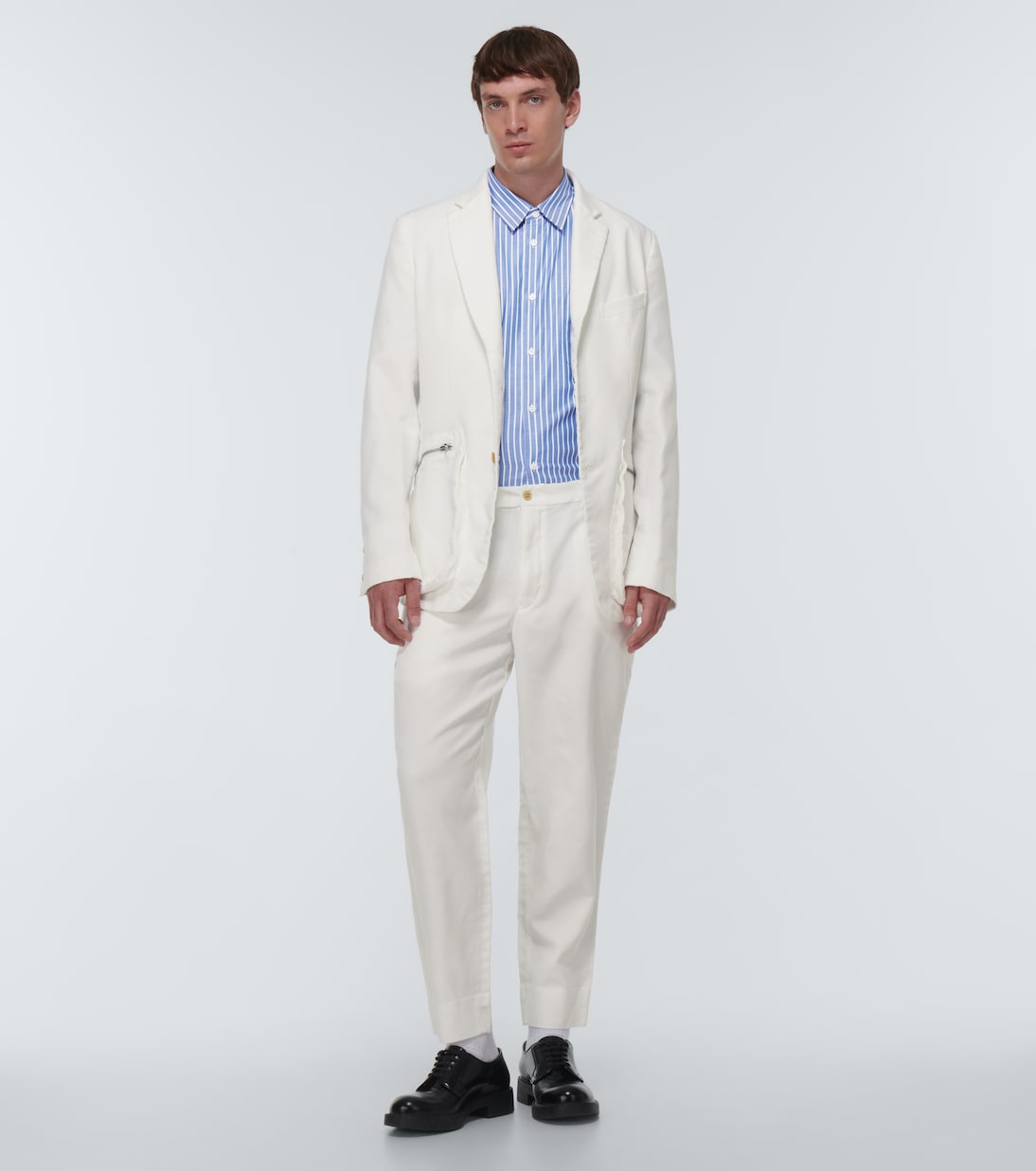 Camicia in cotone a righe | Comme des Garçons Homme Deux