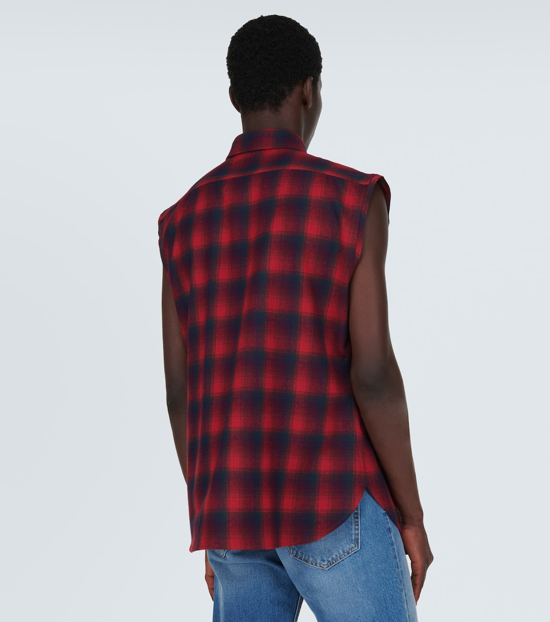 x Pendleton - Camicia in lana senza maniche | Maison Margiela