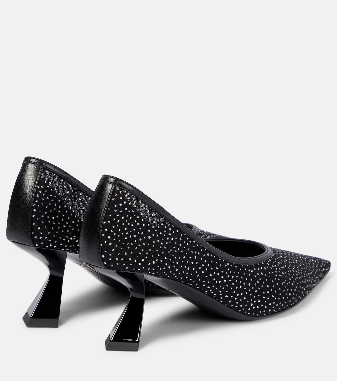 Pumps in mesh | Nensi Dojaka