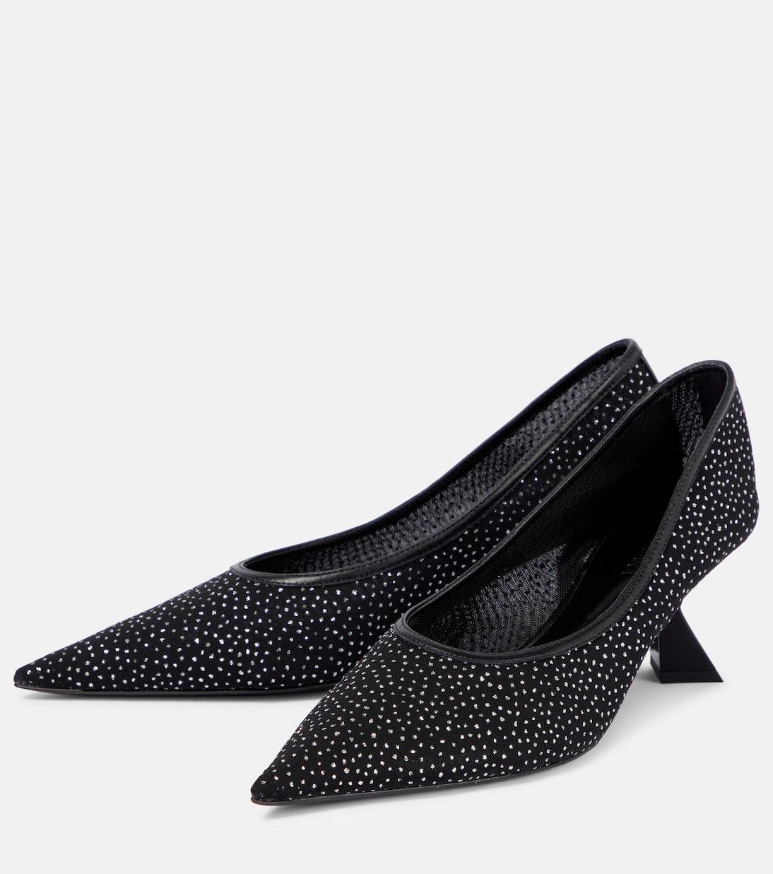 Pumps in mesh | Nensi Dojaka