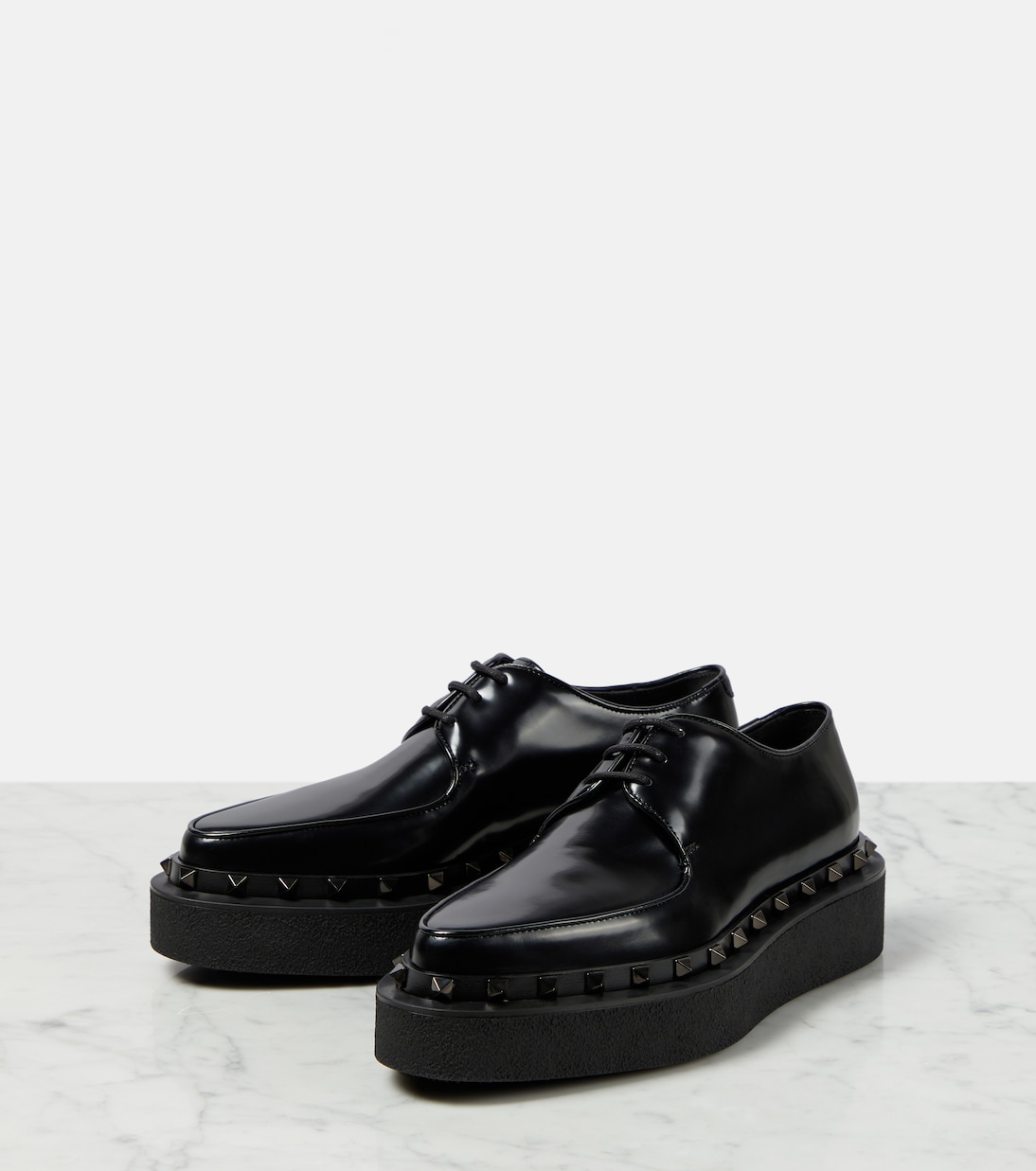 Stringate Rockstud M-Way in pelle | Valentino Garavani