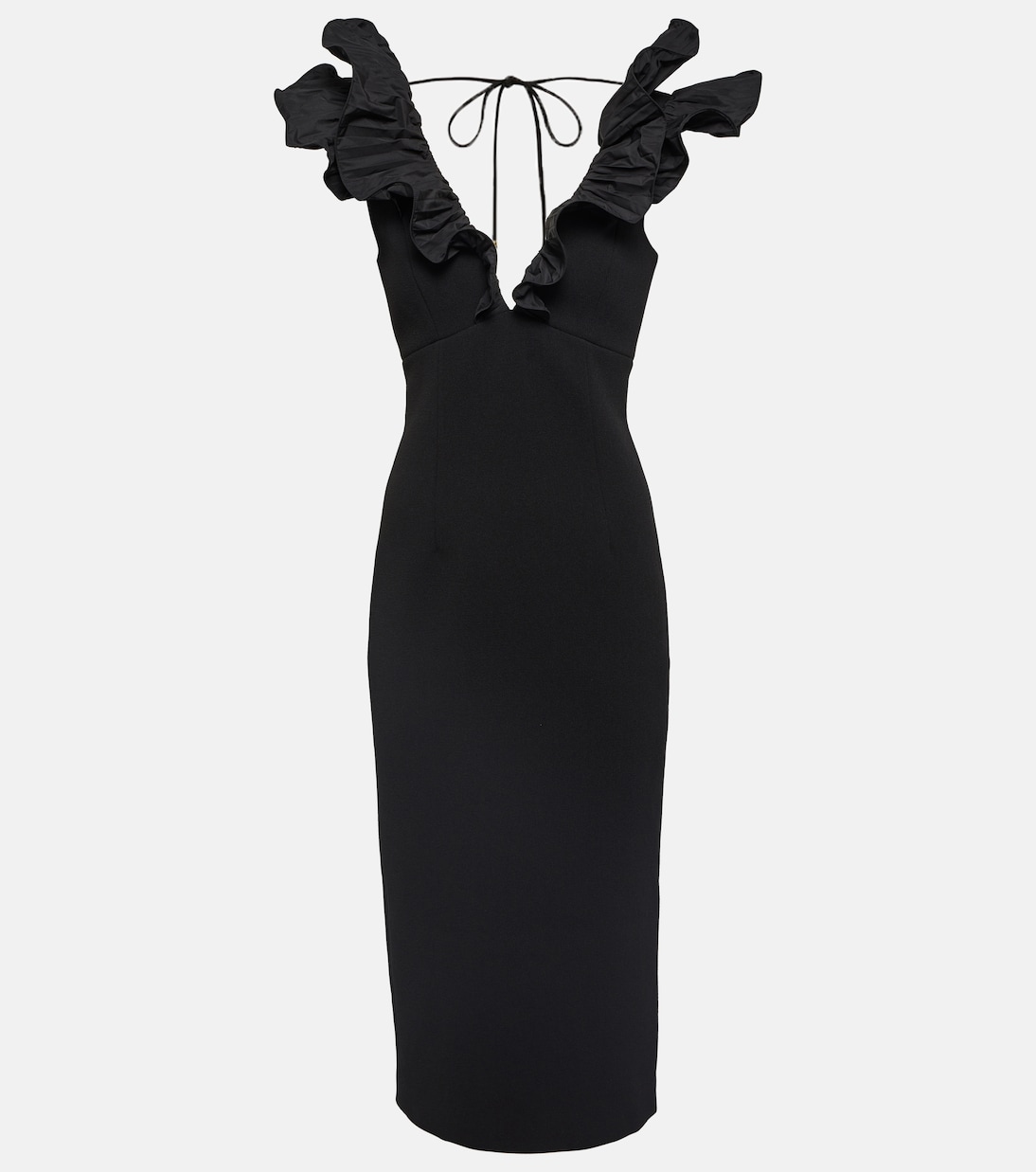 Midikleid Chloé aus Crêpe | Rebecca Vallance