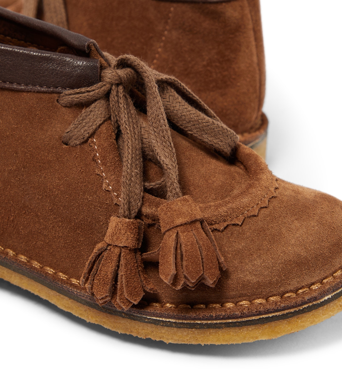 Tasseled suede desert boots | PèPè