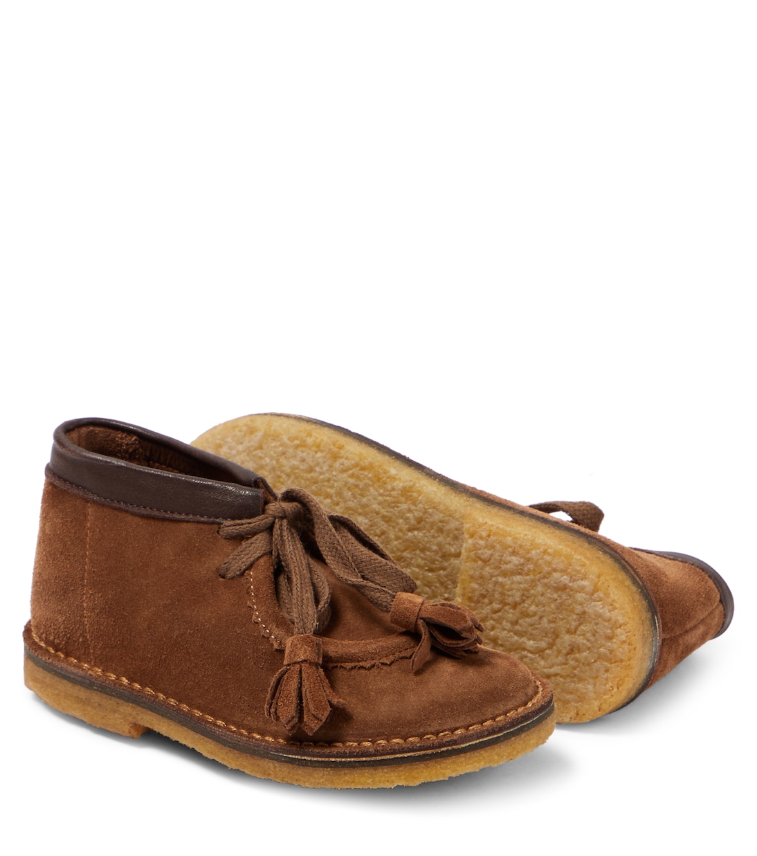 Tasseled suede desert boots | PèPè