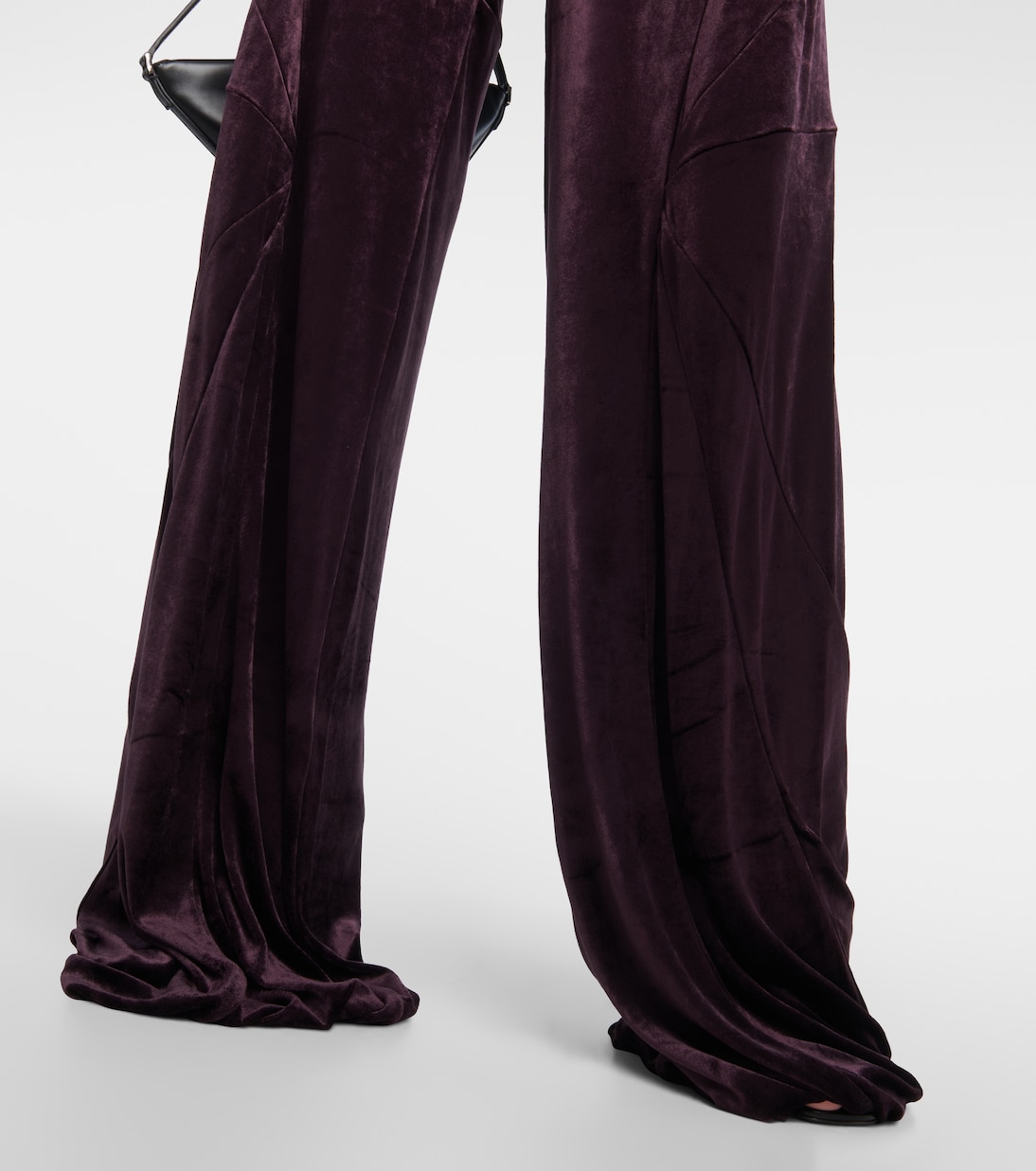 Pantaloni a gamba larga in velluto | Rick Owens