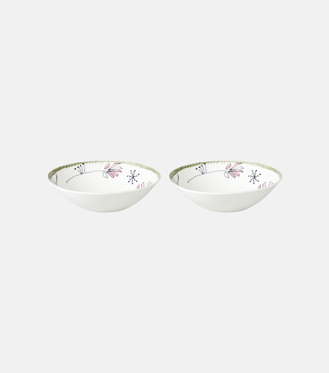 x Marni Fiore Rosa set of 2 bowls | Serax
