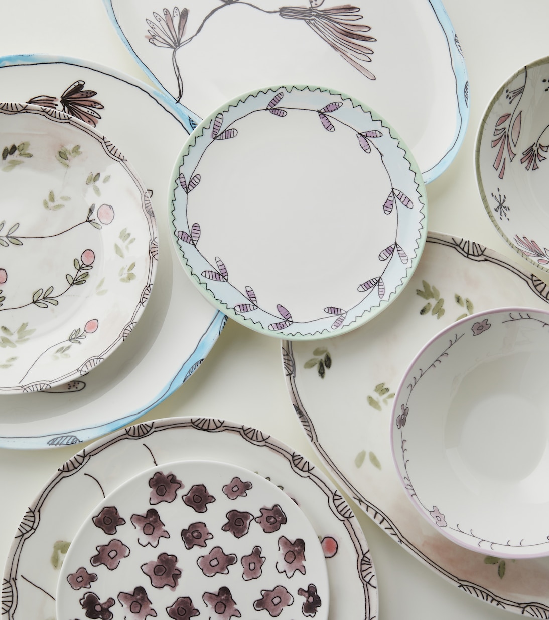 x Marni Fiore Rosa set of 2 bowls | Serax