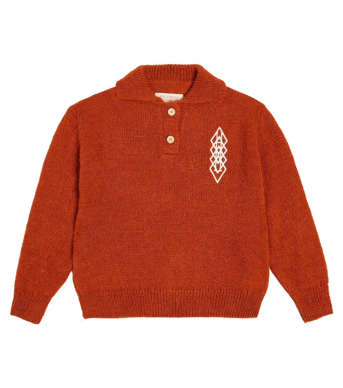 Raven embroidered sweater | The Animals Observatory
