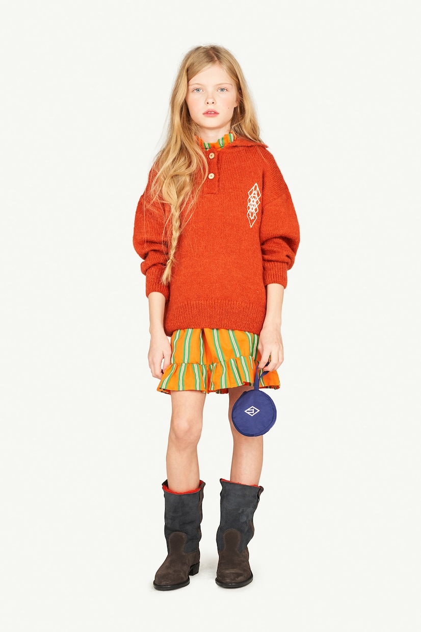 Raven embroidered sweater | The Animals Observatory