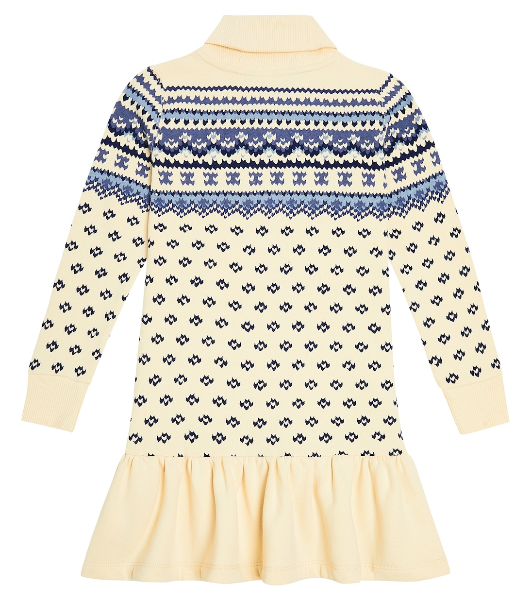 Kleid Fair Isle aus einem Baumwollgemisch | Polo Ralph Lauren Kids