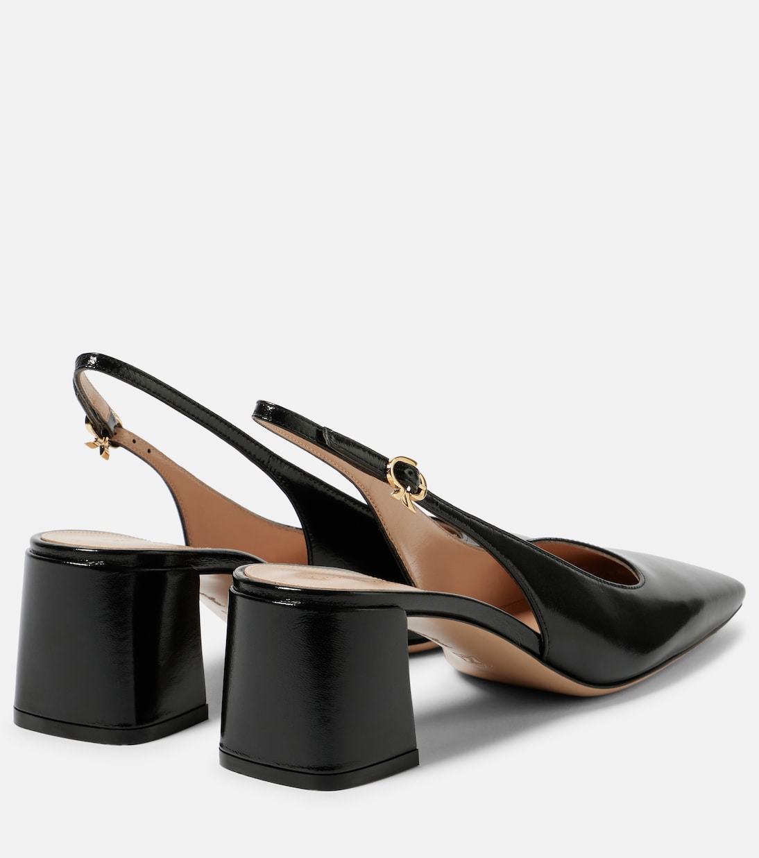 Slingback-Pumps Freeda aus Leder | Gianvito Rossi