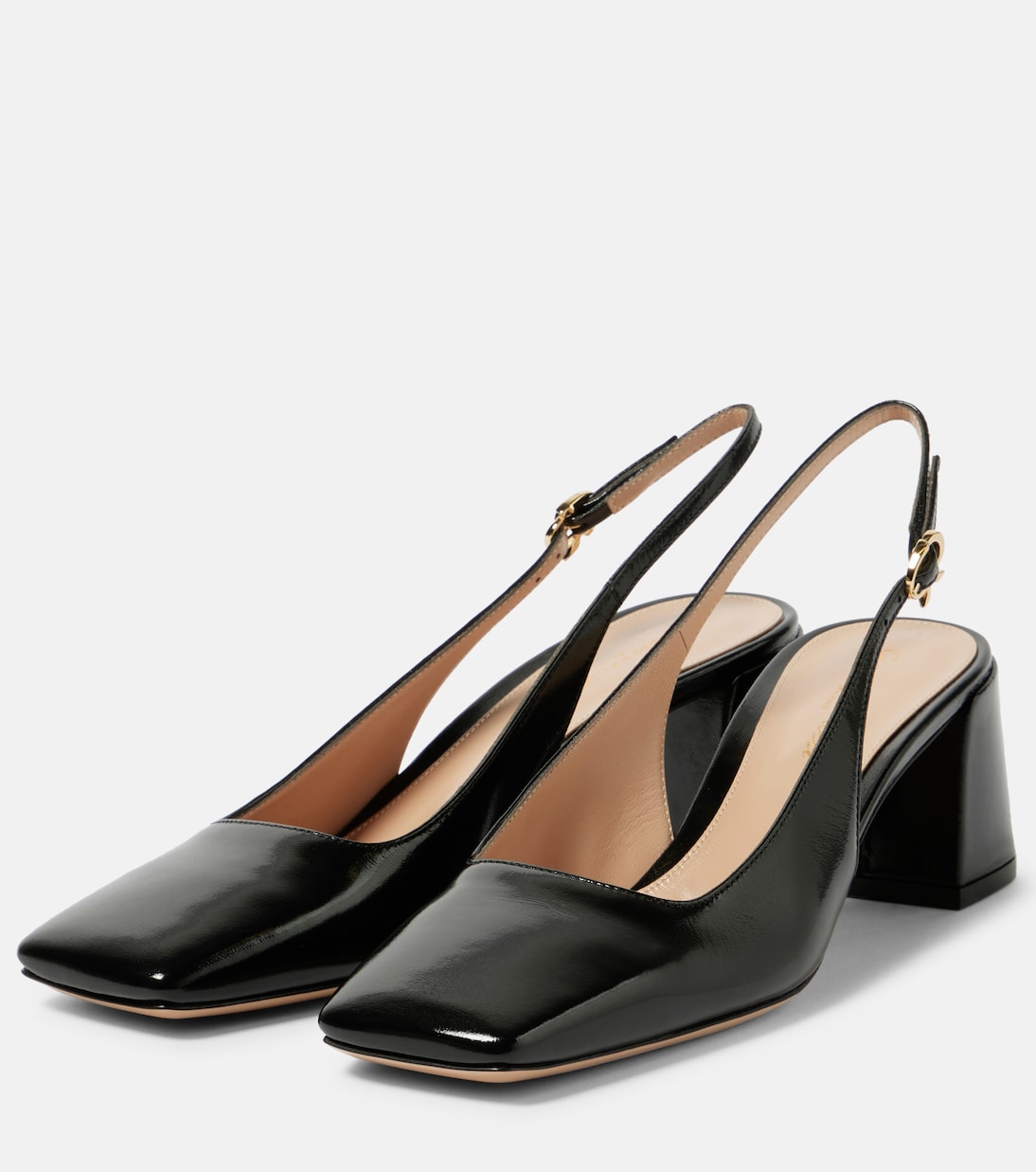 Slingback-Pumps Freeda aus Leder | Gianvito Rossi