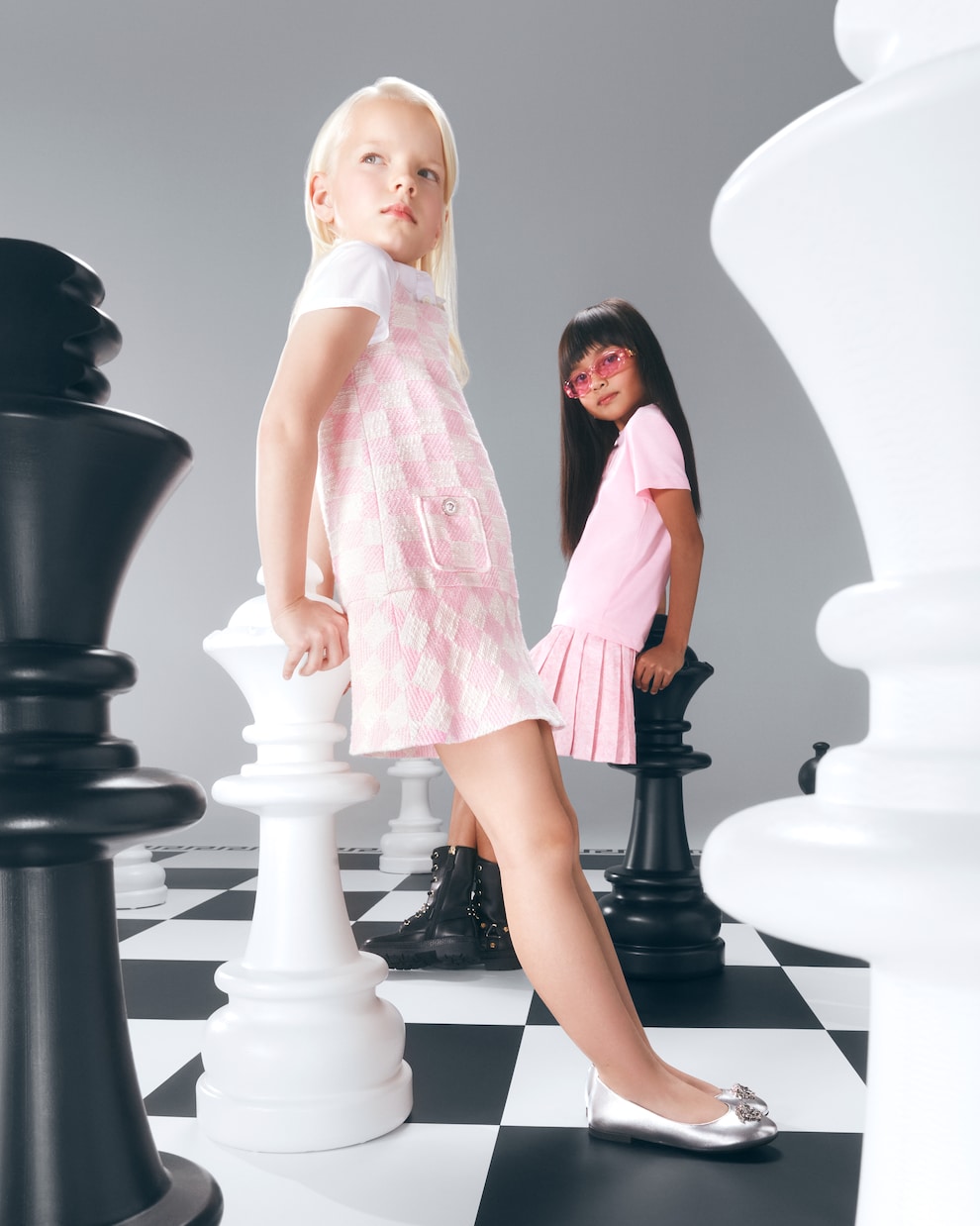 Falda Barocco plisada | Versace Kids