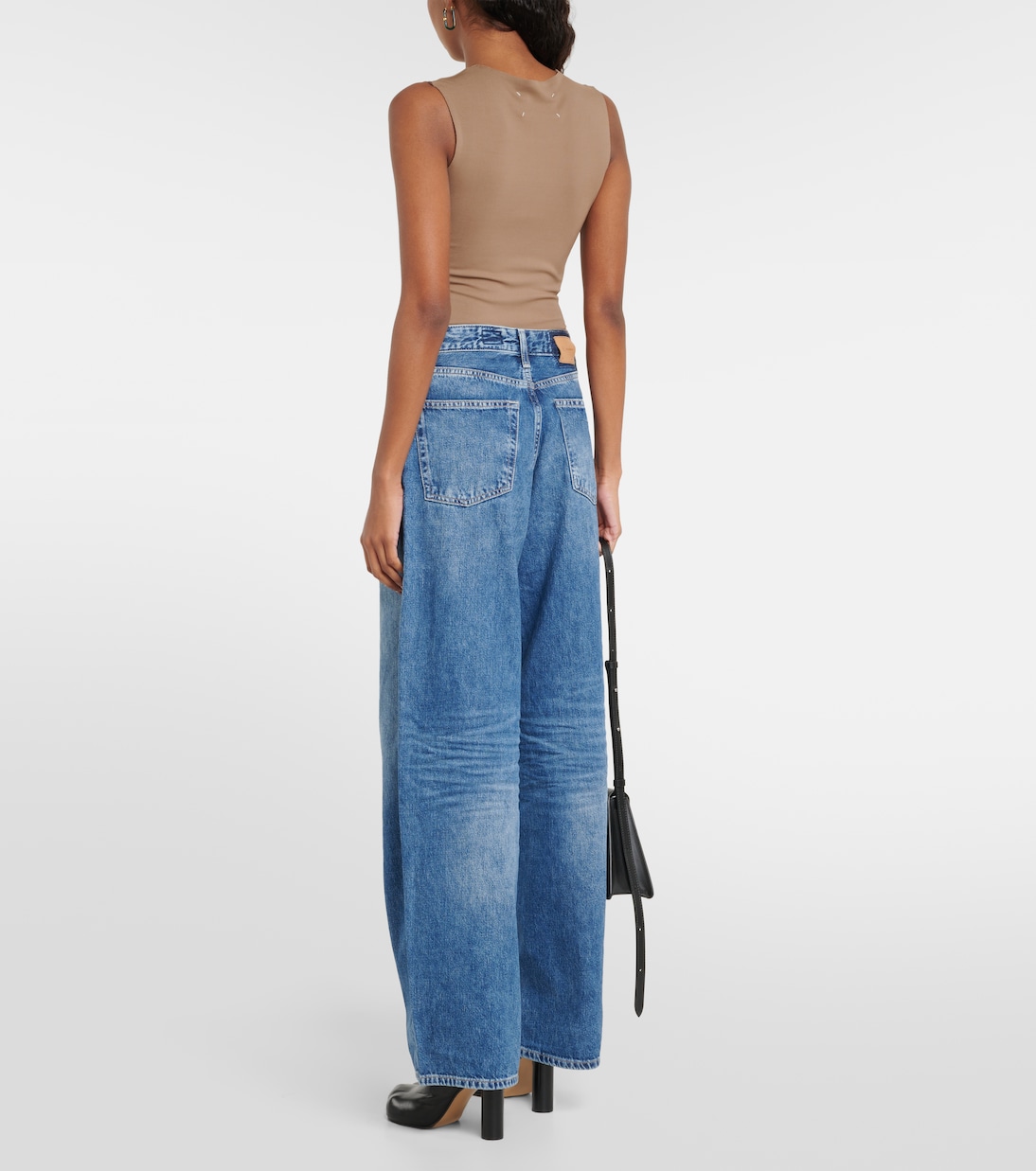 Jean ample Mari à taille haute | AG Jeans