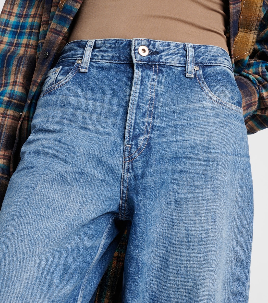 Jean ample Mari à taille haute | AG Jeans