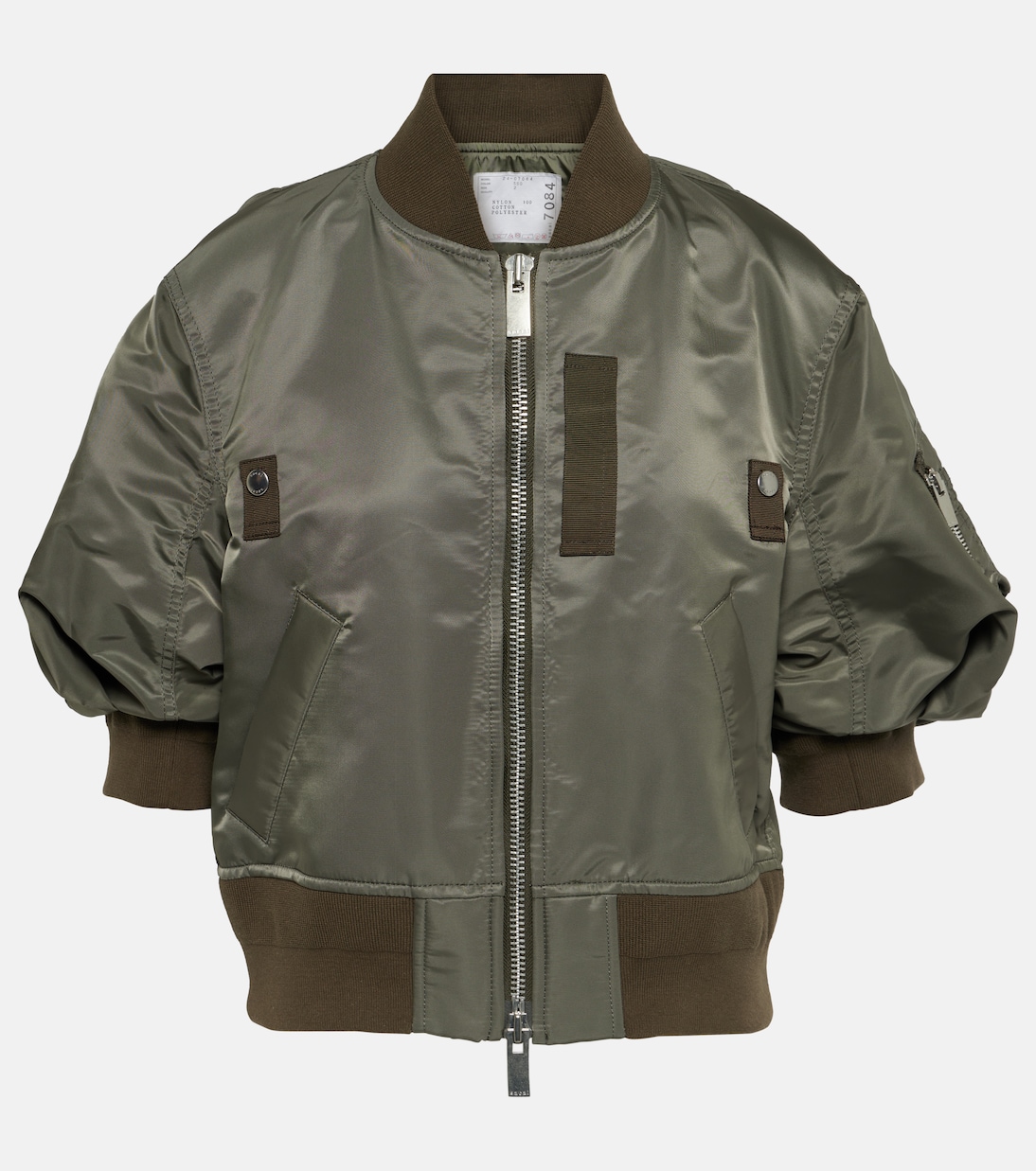Zipped bomber jacket | Sacai