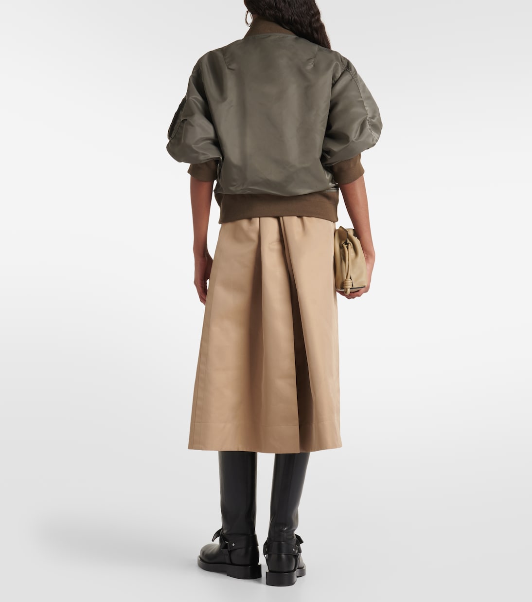 Zipped bomber jacket | Sacai