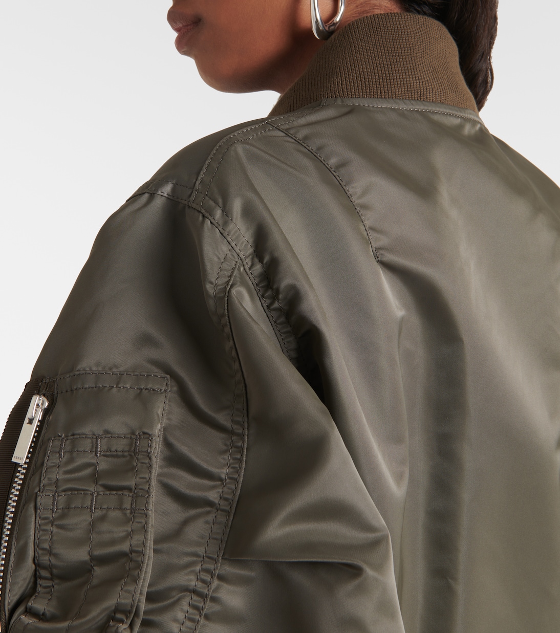 Zipped bomber jacket | Sacai